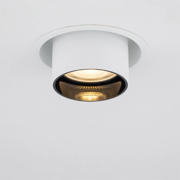 Світильник точковий врізний Nowodvorski MONO GU10 білий 10796 - Фото 5