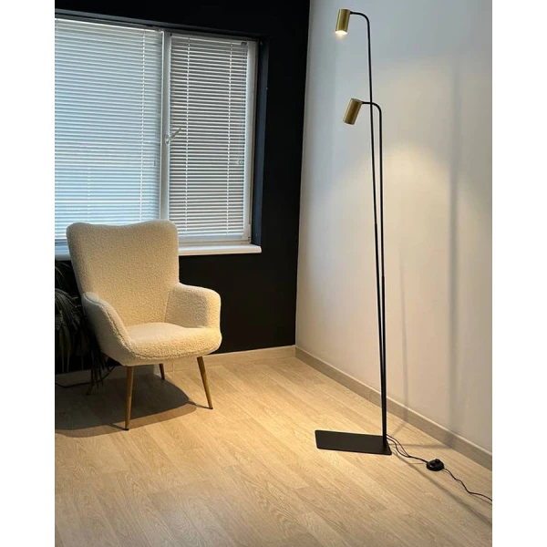 Торшер Nowodvorski MONO GU10 латунний 7712 - Фото 2