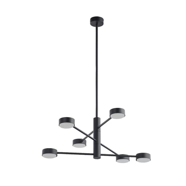 Сучасна люстра Nowodvorski ORBIT GX53 чорний 7946 - Фото 6