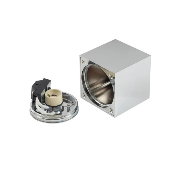 Світильник у ванну Nowodvorski PARANA GU10 сірий (хром) 10717 - Фото 3