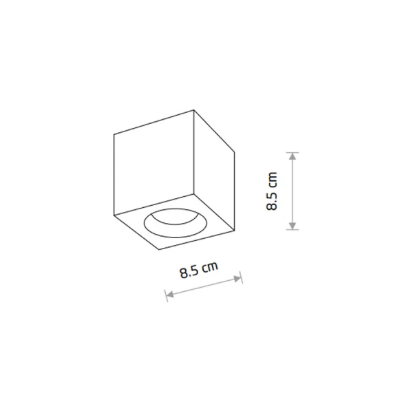 Світильник у ванну Nowodvorski PARANA GU10 сірий (хром) 10717 - Фото 6