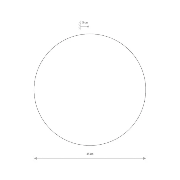 Підсвітка стіни Nowodvorski RING 13Вт 3000К золотий 10351 - Фото 6