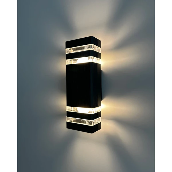 Фасадний світильник Nowodvorski RIO E27 чорний 4424 - Фото 7