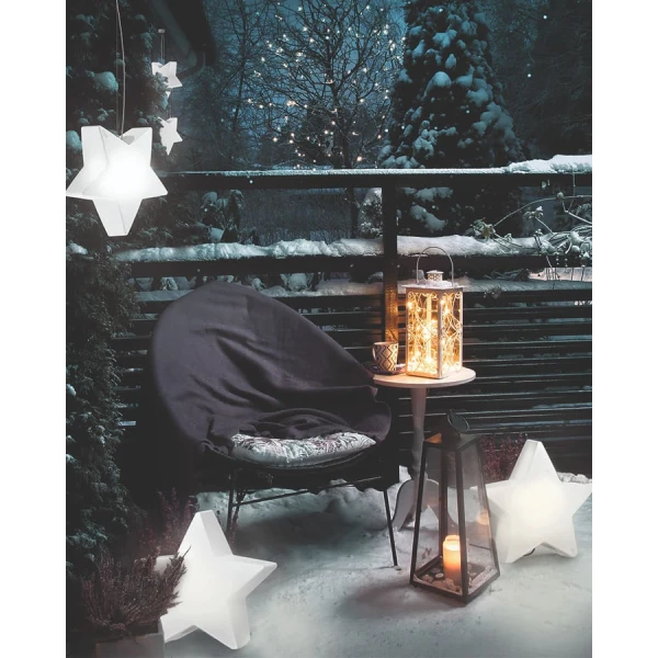 Світильник вуличний Nowodvorski STAR E27 білий 9426 - Фото 4
