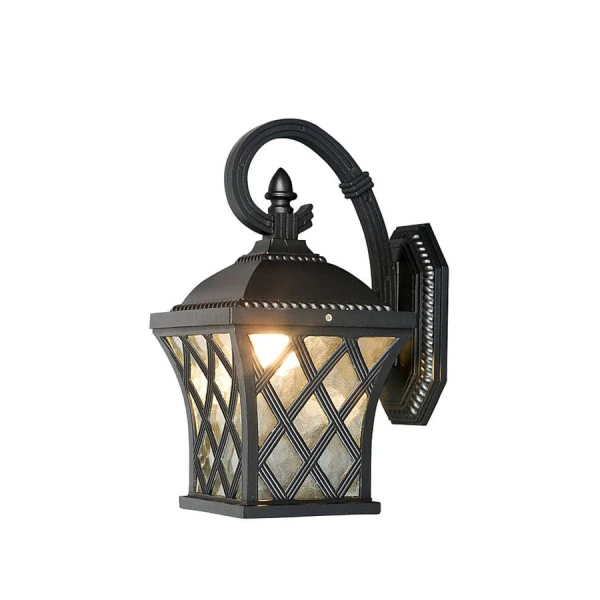 Світильник вуличний настінний Nowodvorski TAY E27 чорний 5292 - Фото 1