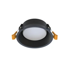 Nowodvorski UNO GX53 чорний 10843. Точковий світильник врізний