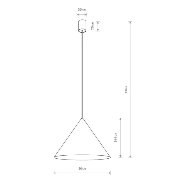 Підвісний світильник Nowodvorski ZENITH GU10 чорний 8005 - Фото 9