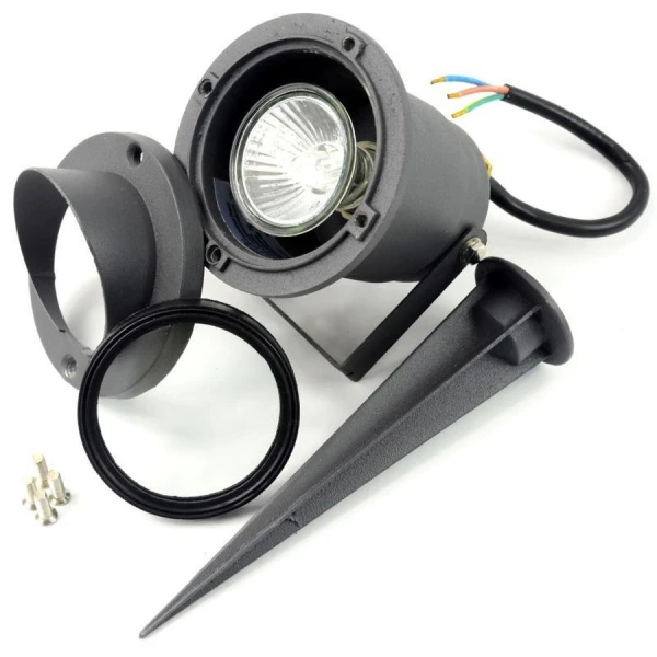 Світильник вуличний Nowodvorski BUSH GU10 графітовий 3401 - Фото 5