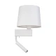 Настінний світильник (бра) Nowodvorski CHILLIN E27;G9 білий 8216