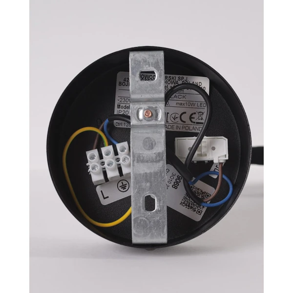 Бра спрямованого світла Nowodvorski EYE FLEX GU10 чорний 9068 - Фото 3