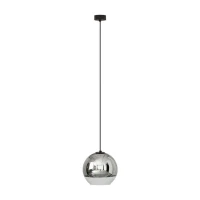 Nowodvorski GLOBE PLUS E27 сірий (хром) 7605. Світильник підвісний