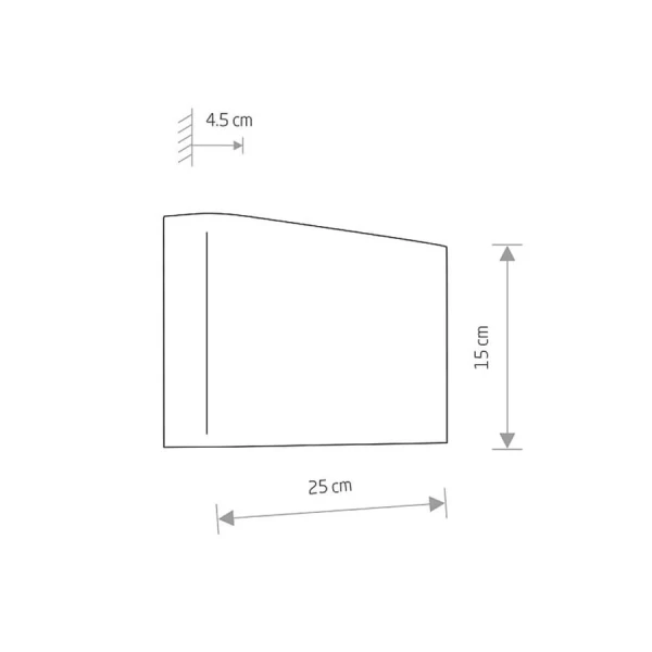 Підсвітка стіни Nowodvorski HAGA G9 білий 9708 - Фото 2