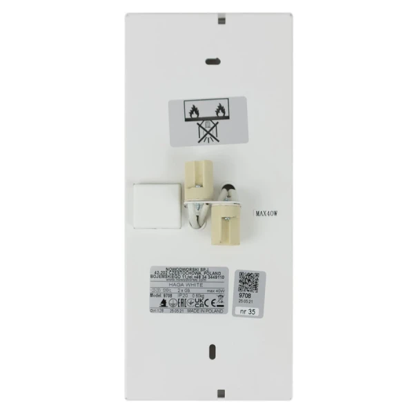 Підсвітка стіни Nowodvorski HAGA G9 білий 9708 - Фото 15