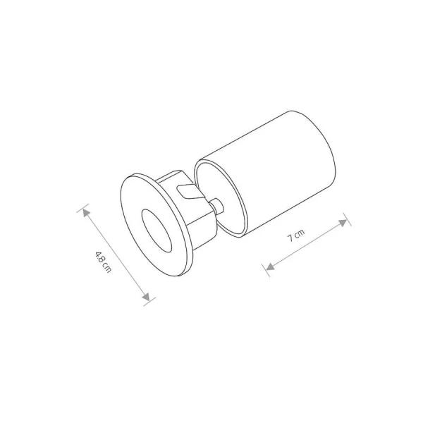 Вуличний світильник Nowodvorski OIA 1Вт 3000К білий 9103 - Фото 9