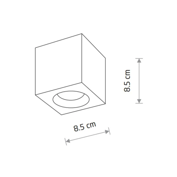 Світильник у ванну Nowodvorski PARANA GU10 чорний 10718 - Фото 7