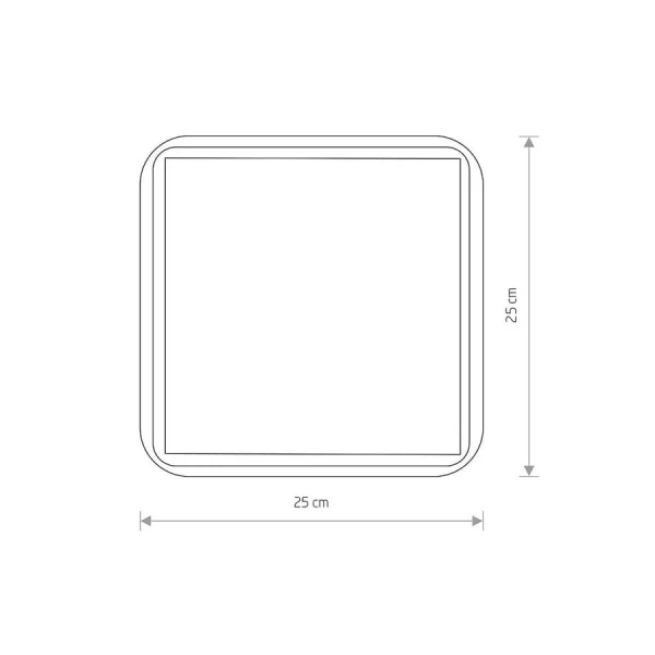 Світильник стельовий Nowodvorski TAHOE E27 сірий (хром) 10035 - Фото 4
