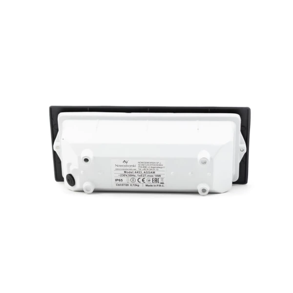 Вуличний світильник Nowodvorski ASSAM E27 графітовий 4453 - Фото 4