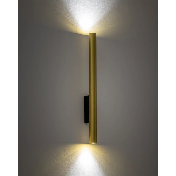 Бра свічка Nowodvorski FOURTY GU10 латунний 10760 - Фото 4