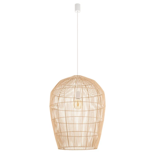 Підвісний світильник Nowodvorski HAITI E27 бежевий 11165 - Фото 1