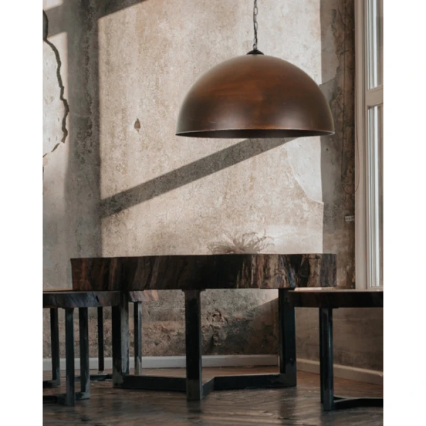 Підвісний світильник Nowodvorski HEMISPHERE RUST E27 коричневий 6368 - Фото 4