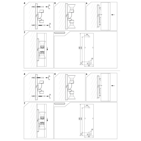 Підсвітка стіни Nowodvorski MALMO GU10 чорний 9705 - Фото 13
