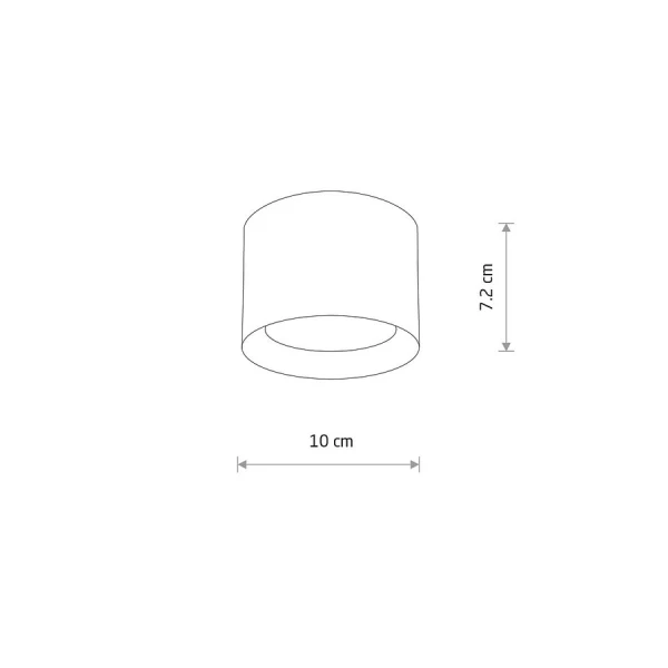 Світильник у ванну Nowodvorski MAUN GX53 чорний 10482 - Фото 8