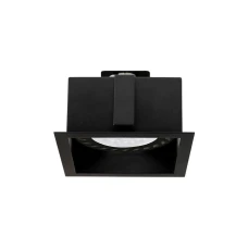 Nowodvorski MOD GU10 чорний 9417. Точковий світильник врізний