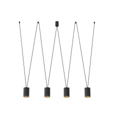 Nowodvorski MORE TONE GU10 чорний 7814. Світильник підвісний