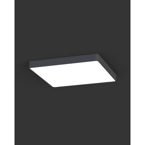 Світильник стельовий Nowodvorski SOFT LED G13 3000К графітовий 7530 - Фото 3