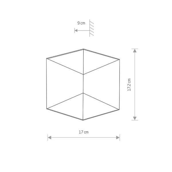 Фасадний світильник Nowodvorski TRIANGLES 5Вт 3000К чорний 8141 - Фото 5