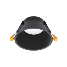 Nowodvorski UNO GX53 чорний 10845. Точковий світильник врізний