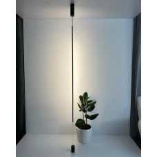 Nowodvorski VERTIC LED 19Вт 4000К чорний 10857. Світильник підвісний