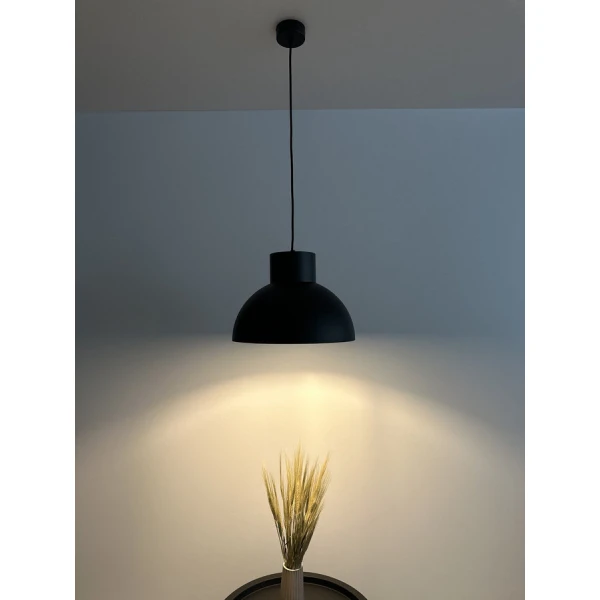 Підвісний світильник Nowodvorski WORKS E27 чорний 6613 - Фото 3