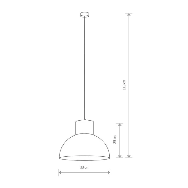 Підвісний світильник Nowodvorski WORKS E27 чорний 6613 - Фото 4