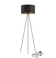 Nowodvorski Cadilac I E27 чорний 7991. Торшер