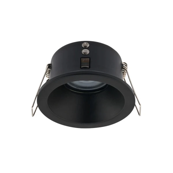 Світильник точковий врізний Nowodvorski CHARLIE GU10 чорний 8367 - Фото 1