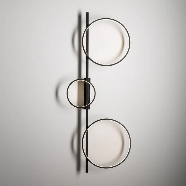 Світлодіодна люстра Nowodvorski CIRCOLO LED 33Вт 3000К чорний 10816 - Фото 2