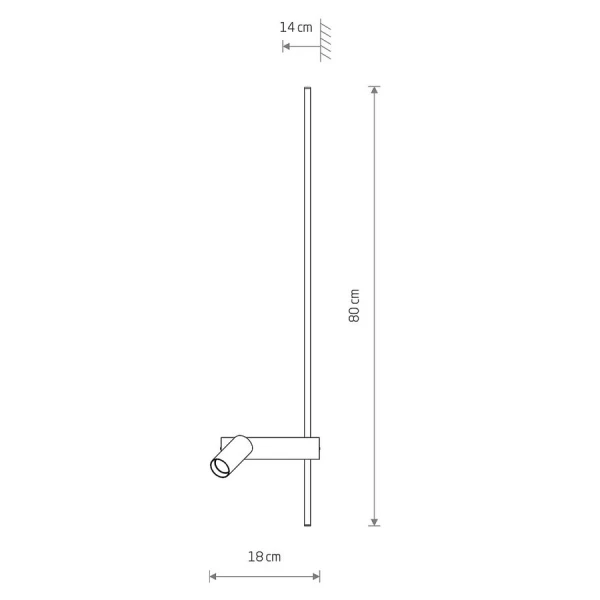Лінійне бра Nowodvorski EASY LED GU10;11Вт 3000К білий 11580 - Фото 2