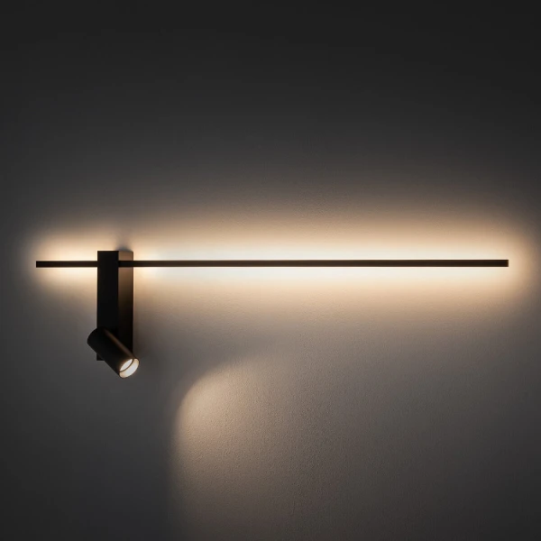 Лінійне бра Nowodvorski EASY LED GU10;11Вт 3000К чорний 11425 - Фото 4