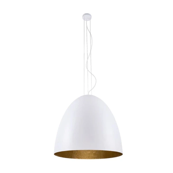 Підвісний світильник Nowodvorski EGG E27 білий 9023 - Фото 1