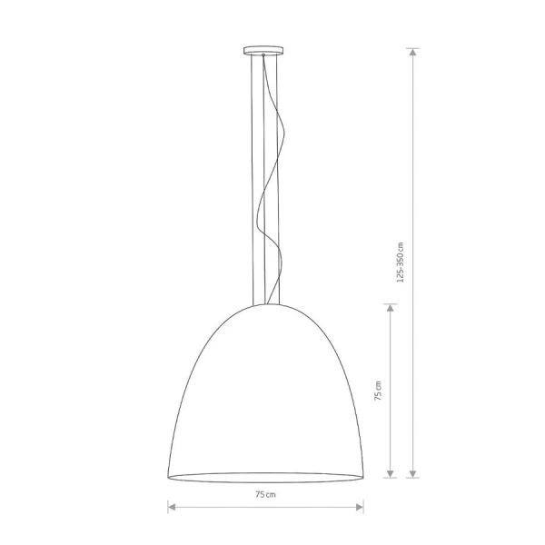Підвісний світильник Nowodvorski EGG E27 чорний 9026 - Фото 2