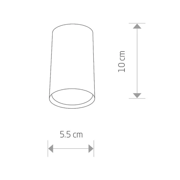 Точковий світильник Nowodvorski EYE GU10 латунний 8911 - Фото 2