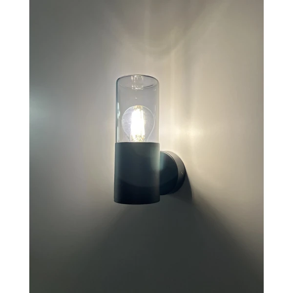 Фасадний світильник Nowodvorski IDA E27 чорний 11371 - Фото 2