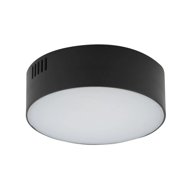 Світильник стельовий Nowodvorski LID 15Вт 4000К чорний 10415 - Фото 1