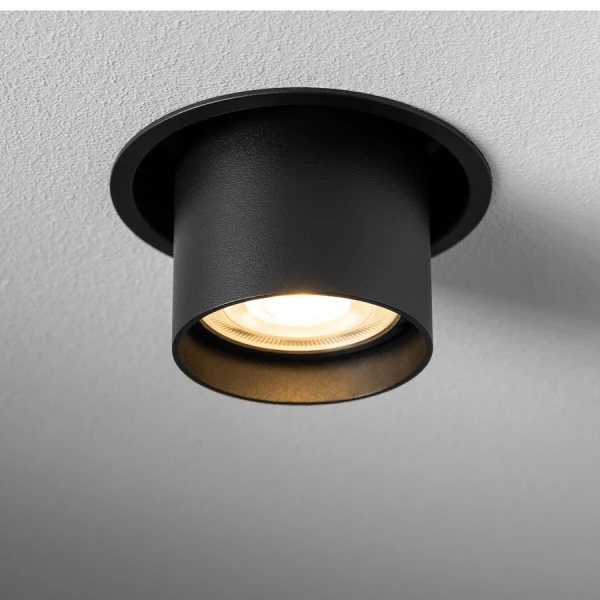Світильник точковий врізний Nowodvorski MONO GU10 чорний 10799 - Фото 3