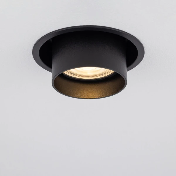 Світильник точковий врізний Nowodvorski MONO GU10 чорний 10799 - Фото 5