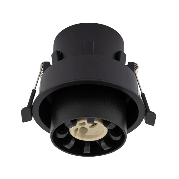 Світильник точковий врізний Nowodvorski MONO GU10 чорний 10799 - Фото 9