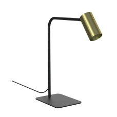 Nowodvorski MONO GU10 латунний 7710. Настільна лампа офісна
