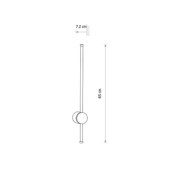 Фасадний світильник Nowodvorski ORLA 12Вт 3000К чорний 11548 - Фото 6