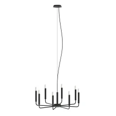 Nowodvorski ORTO E14 чорний 11460. Люстра свічка